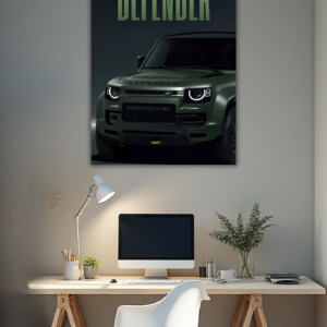 Defender car Aesthetic Wall Poster – Beyond Limits (Digital Download)