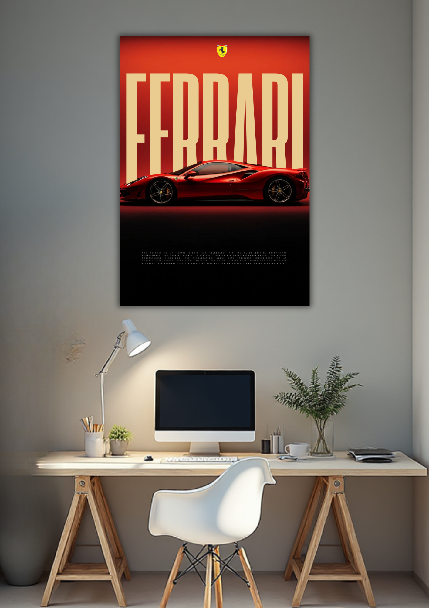 Aesthetic Supercar Wall Poster(Digital Download)