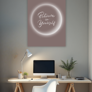 Believe in Yourself – Inspirational Wall Poster