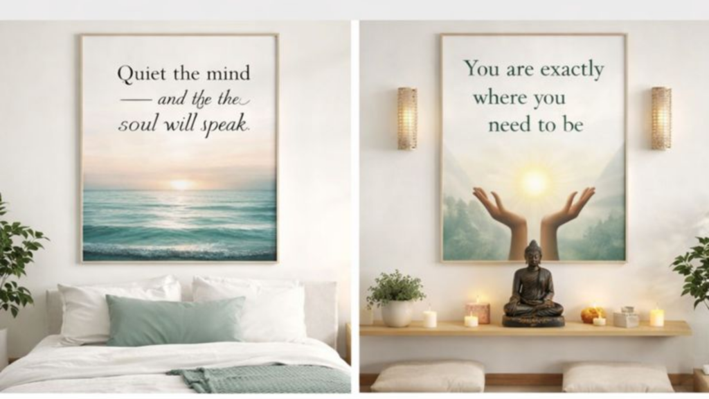 Spiritual Wall Posters for Inner Inspirational & Modern Wall Art